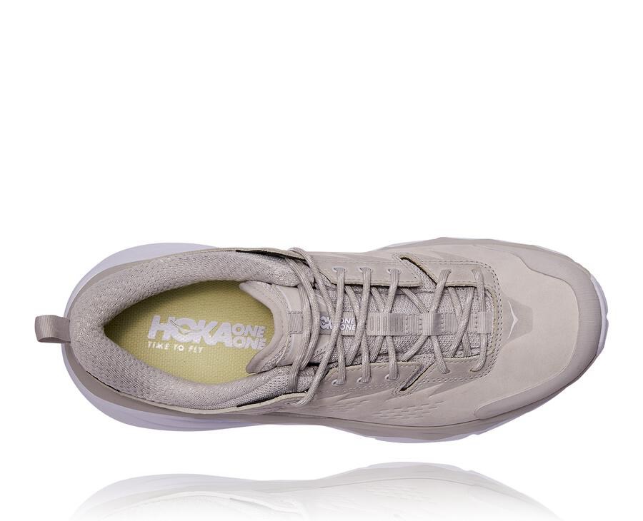 Zapatillas Trail Hoka One One Hombre - Kaha Bajas Gore-Tex - Gris - YBF683092